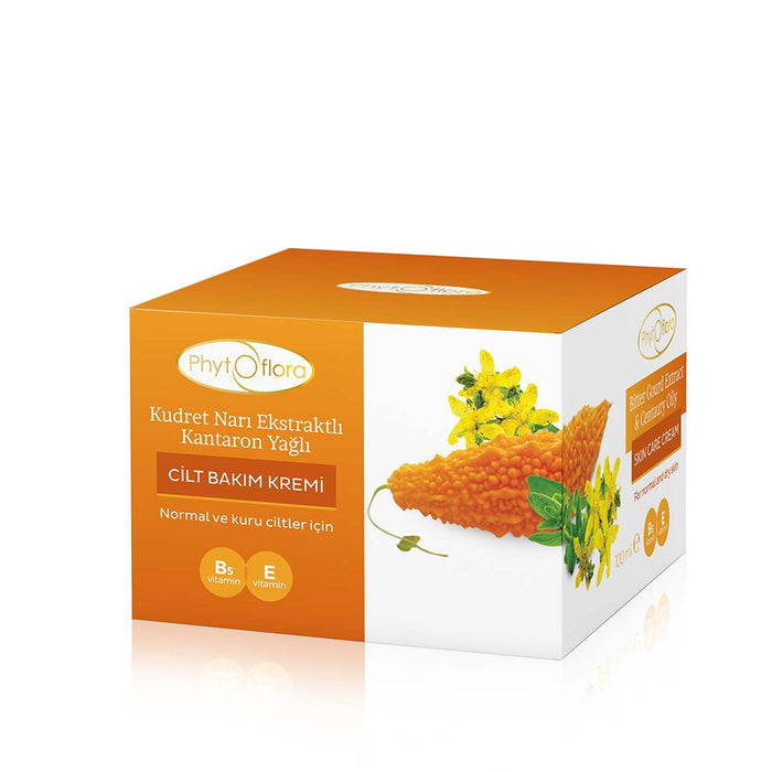 Skin Care Cream with Bitter Melon Extract & St. John’s Wort Oil