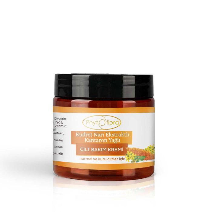 Skin Care Cream with Bitter Melon Extract & St. John’s Wort Oil