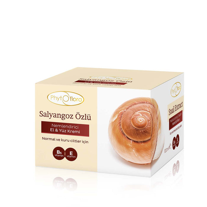 Snail Extract Moisturizing Hand & Face Cream