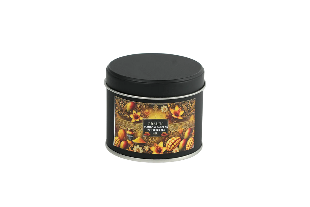 🥭🍵 Mango & Saffron Blended Powder Tea - An Exotic and Luxury Tea Experience! 🌿